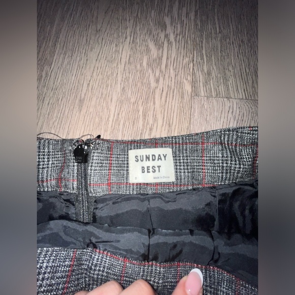 Mini grey school girl skirt from Aritzia in size XS - Picture 2 of 2